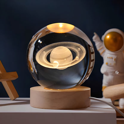CosmoLumia Lámpara 3D de Cristal
